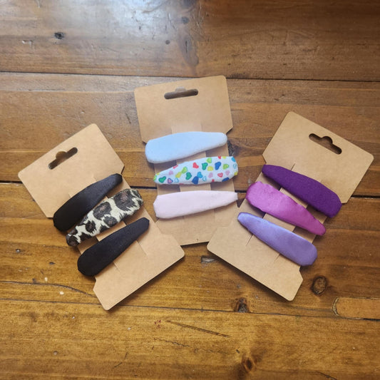Fabric Hair Clips