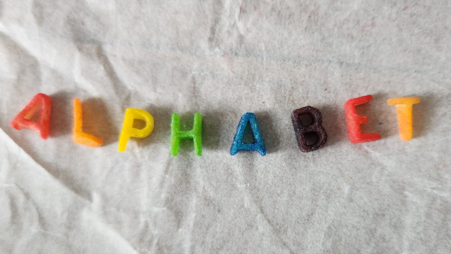 Sensory Alphabet Pasta