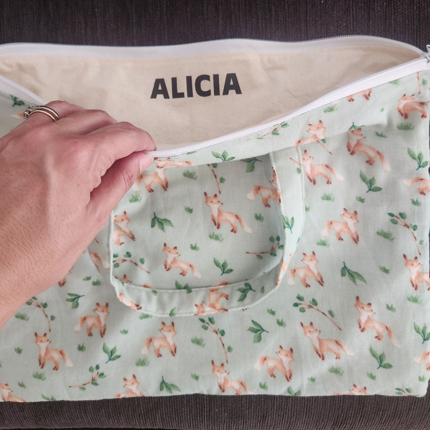 Library Bags - Zipper