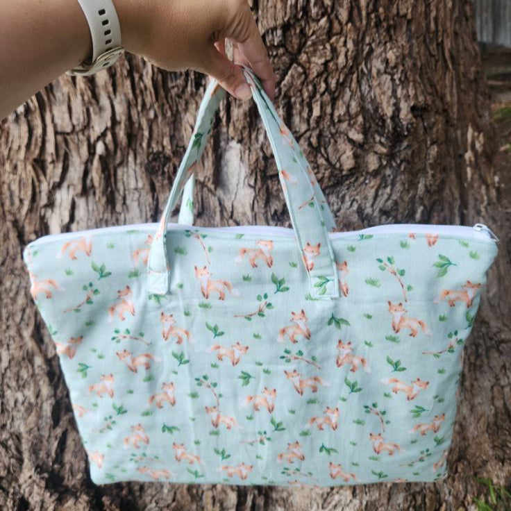 Library Bags - Zipper