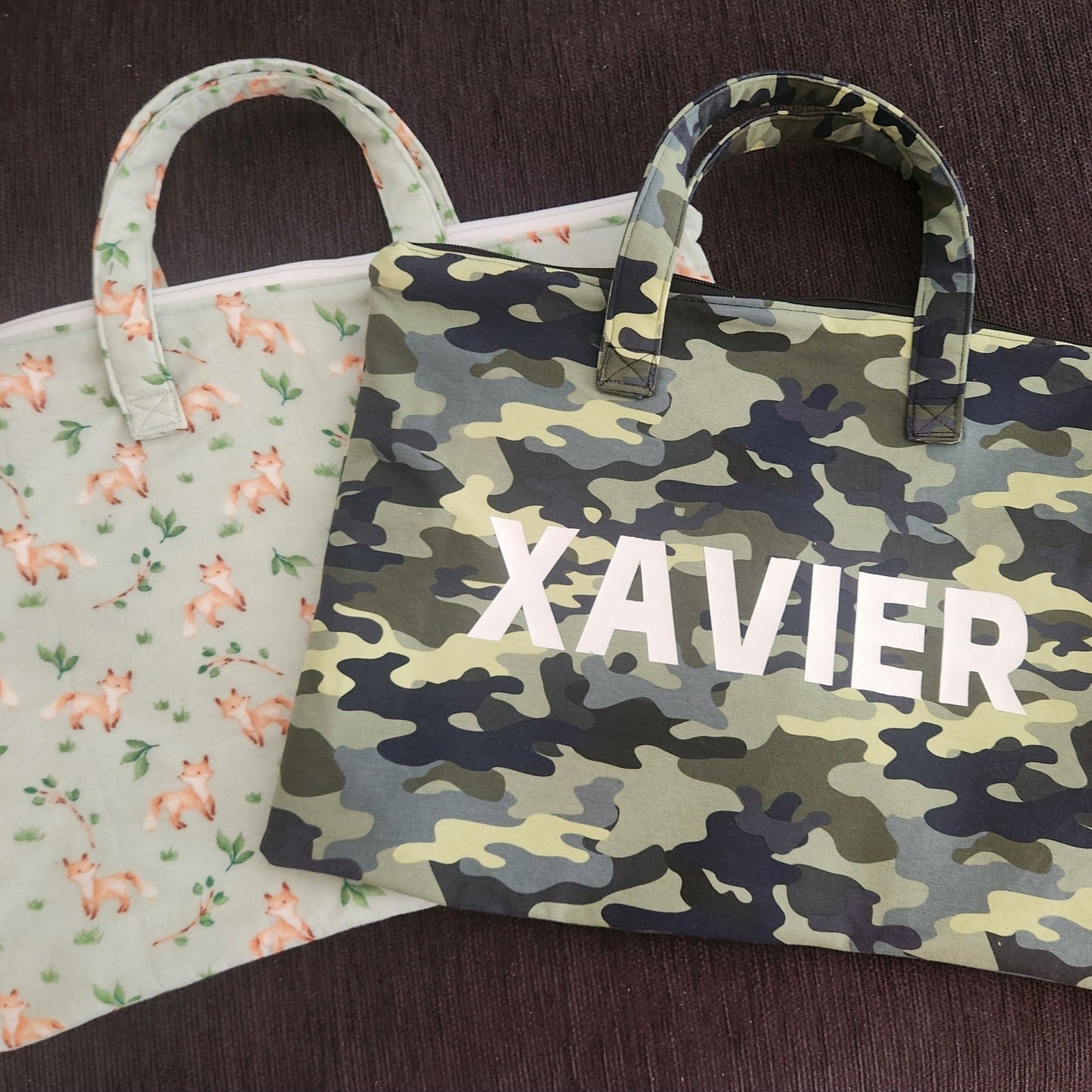 Camo - Library Bag - Zipper