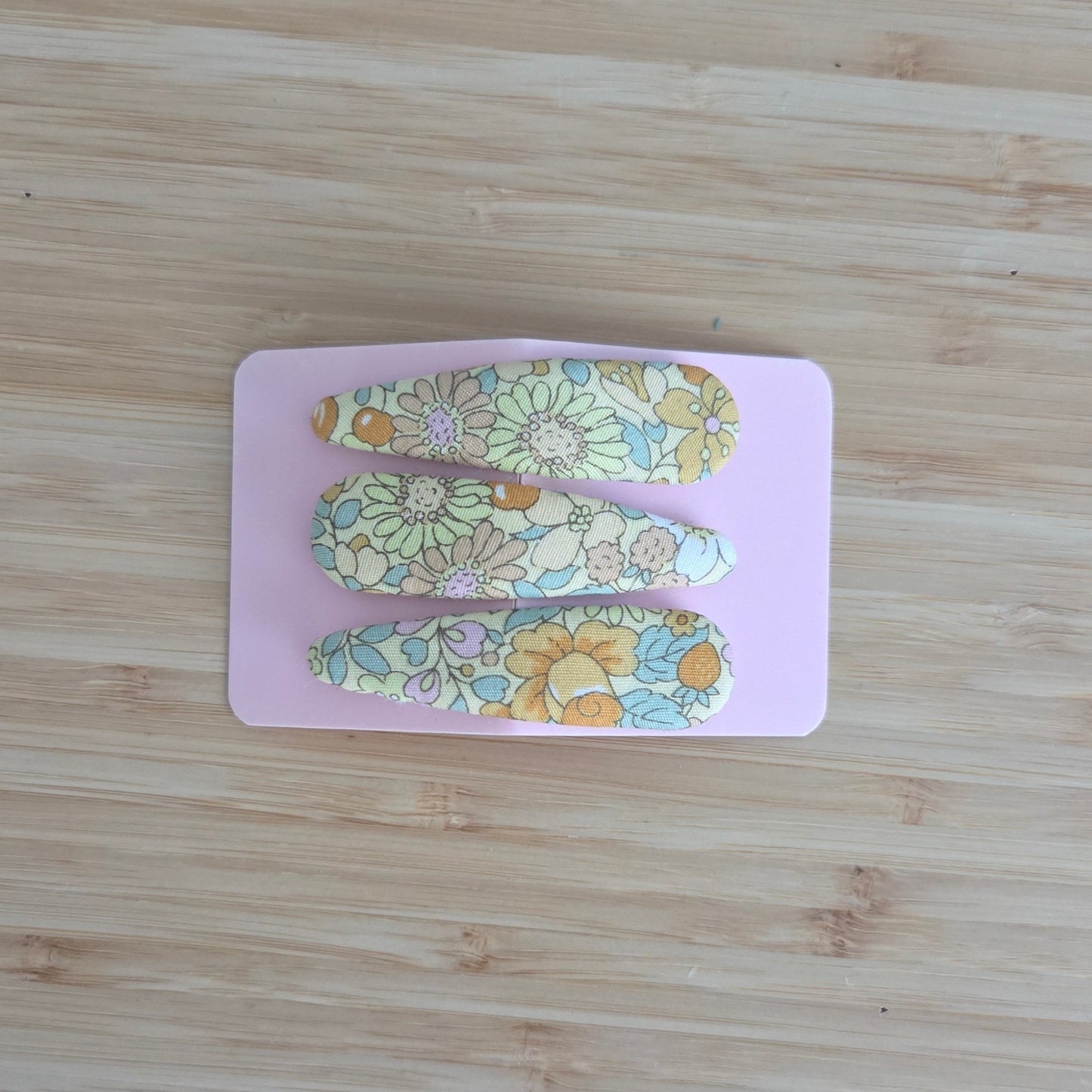Floral & Fruity Snap Hair Clips (6cm)