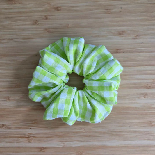 Lime Green Gingham - Jumbo