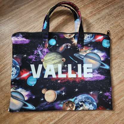 Library Bags - Zipper