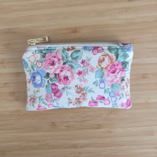 Pink floral - Coin Purse