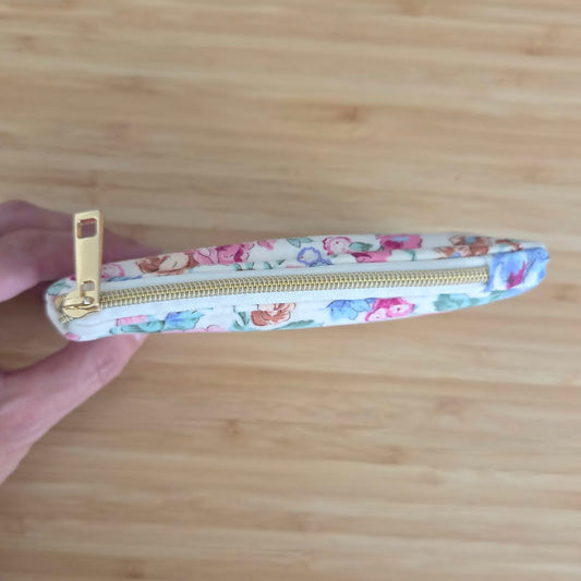 Pink floral - Coin Purse