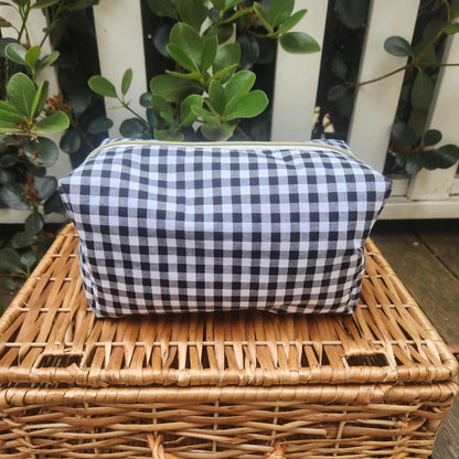 Black and White Gingham - Carry All Bag