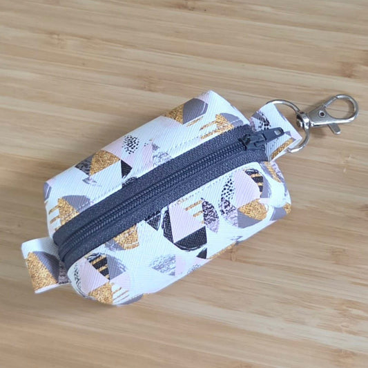 Miniature Boxy Bag Keychain -Olivia