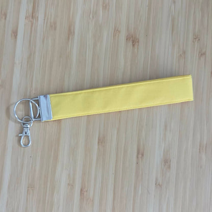 Wristlet Keychain - Yellow