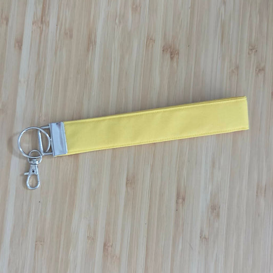 Wristlet Keychain - Yellow