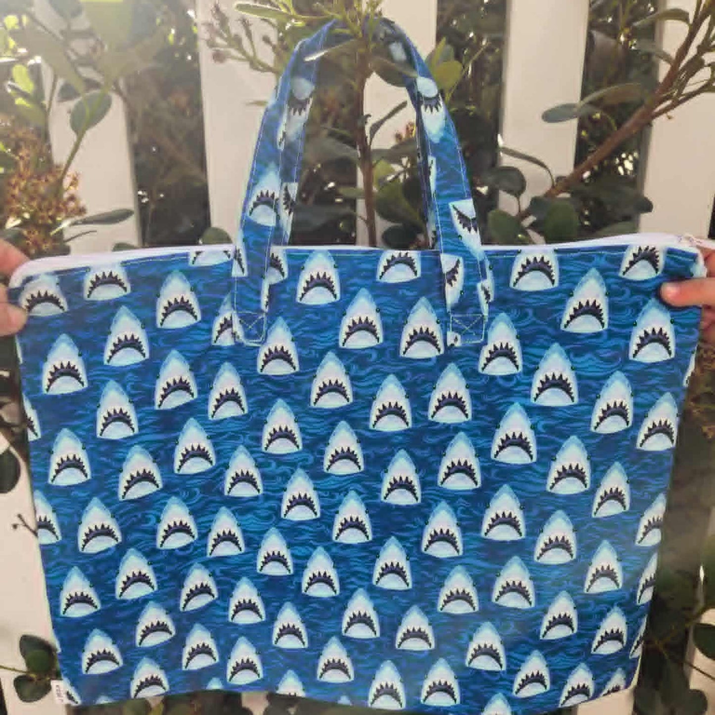 Shark - Library Bag - Zipper