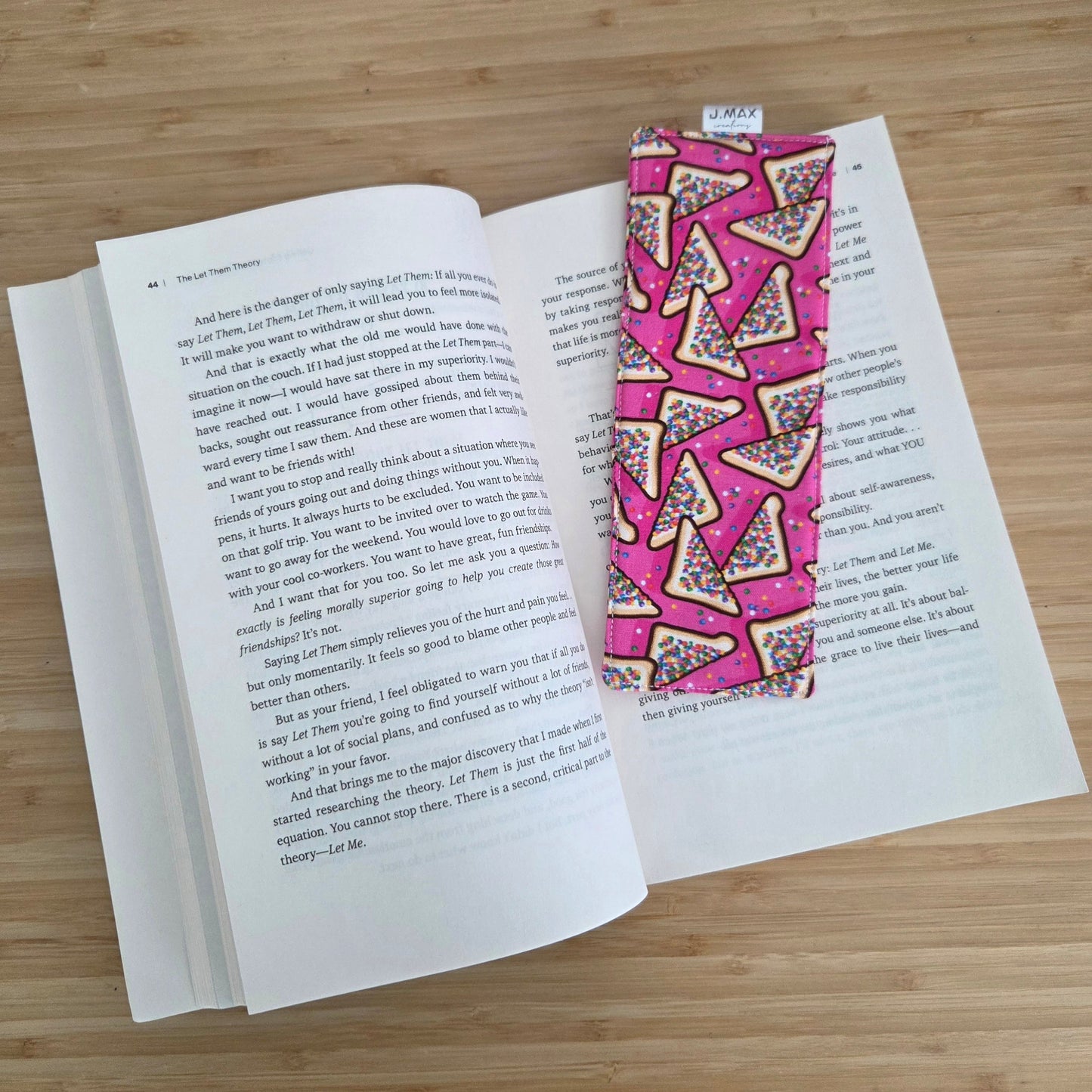 Fabric Book Mark - Fairy Bread