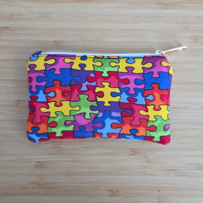 Rainbow Puzzle Coin Purse