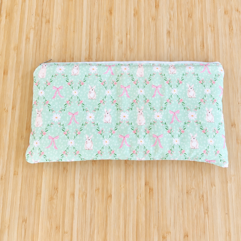Bunnies and Bows - Pencil Case