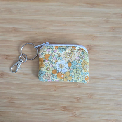 Floral & Fruity - Mini Coin Purse Keychain